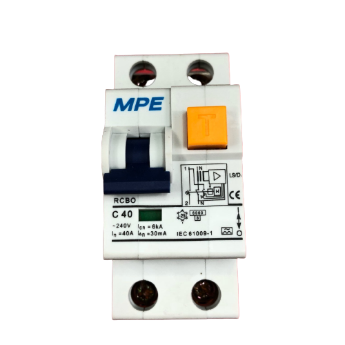 CẦU DAO CHỐNG RÒ VÀ QUÁ TẢI (30MA - 40A) MPE RCBO-30/240