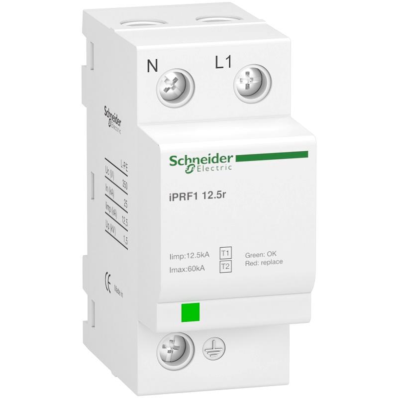 Chống sét lan truyền SPD Acti9 iPRD1 loại 2, 230V 65kA 1P+N Draw-out Schneider A9L65500
