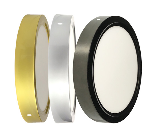Đèn led ốp trần nano bạc 18W Ø230 OC series ENA OTC18-230/SE(V)B, ánh sáng vàng