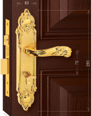Khoá cửa thông phòng - Đồng Việt Tiệp 04319