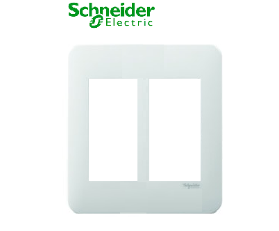 Mặt cho 6 thiết bị, size S-Flexi Schneider FST1058H_WE_G19, màu trắng