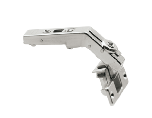Bản lề CLIP top góc mở 60° 79T8500/6466533, Dành cho 2 cánh cửa góc kết hợp bản lề CLIP top góc mở 170°, màu Niken