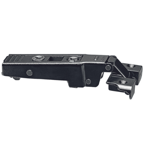 Bản lề CLIP top góc mở 95° dành cho cửa khung nhôm, 71T950A/1488410, Trùm hết, màu đen mã não