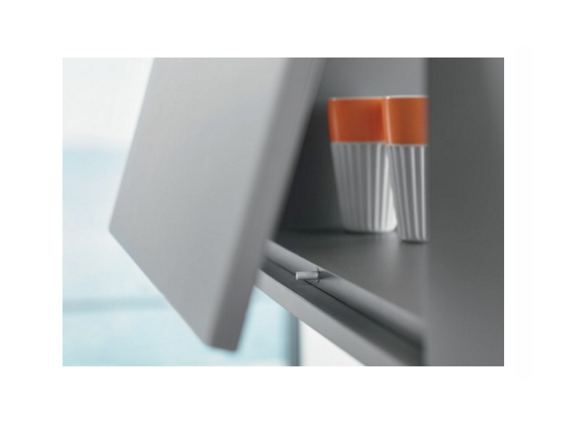 Bộ tay nâng AVENTOS HK-XS nhấn mở TIP-ON (một cánh tay) 180 - 800 20K1100T39/5977117, 1 bộ | set (bao gồm nêm TIP-ON ngắn màu xám và vòng sắt