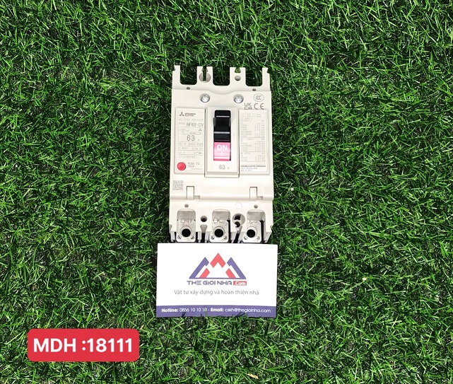 Cầu dao tự động Mitsubishi NF63-CV 3P 63A
