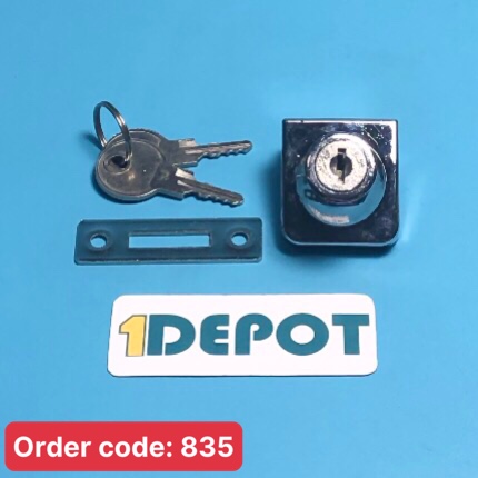 Khóa cửa kính tủ trưng bày Vhardware 51008