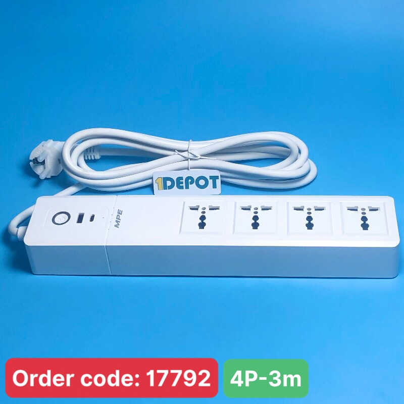 Ổ cắm thông minh SPS2 4 ổ + Type C