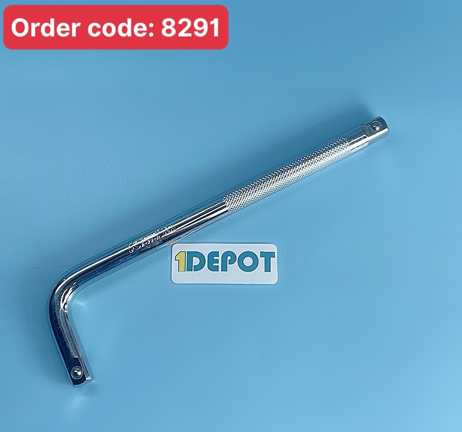 Cần siết chữ L xi mờ 1/2 (12.7mm) x 10 inch (254mm) Kapusi K-0026