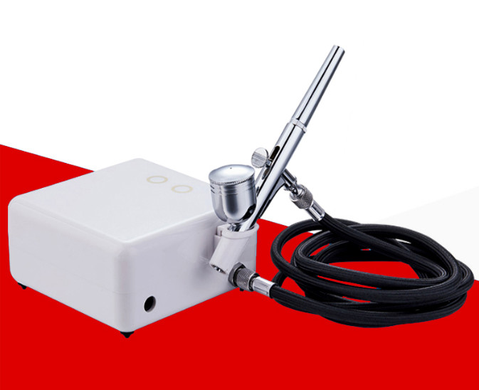 Súng phun sơn / Bút vẽ mỹ thuật AIRBRUSH K200 kèm máy nén khí và lọc nước